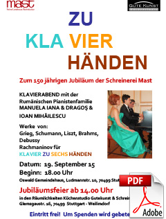 Jubiläums Klavierkonzert