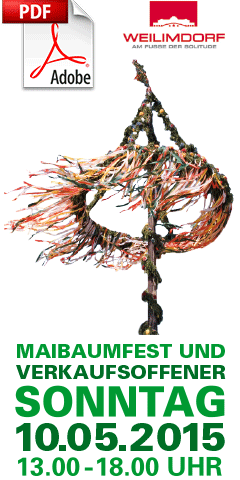 Verkaufsoffener Sonntag am 10.05.2015